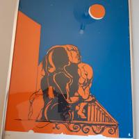serigrafia con cornice
