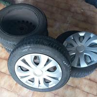 Ruote complete 16" Alfa Mito cerchio + gomma