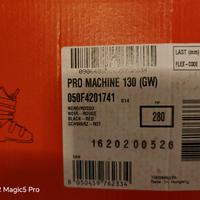 scarponi da sci Nordica Pro machine 130 gw