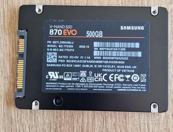 ssd 2,5 sata samsung 500gb