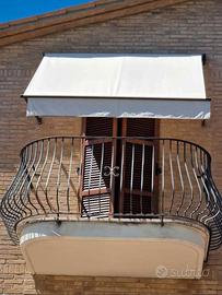 Tenda da sole a caduta 2,30 X 1,40 beige 2 pezzi