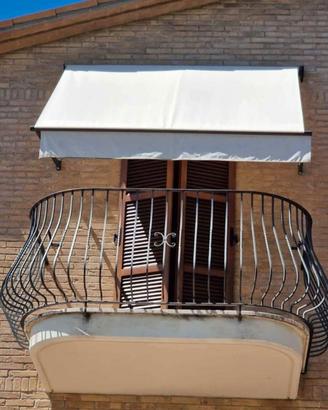 Tenda da sole a caduta 2,30 X 1,40 beige 2 pezzi