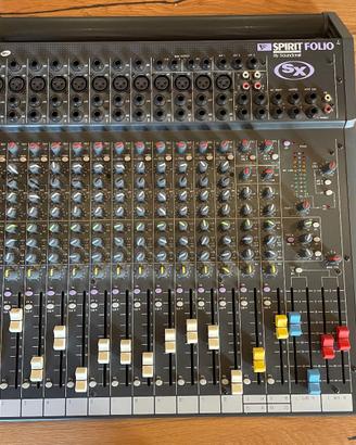 Mixer analogico Soundcraft Spirit Folio SX