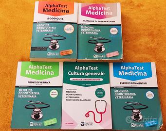alphatest kit manuali e quiz università 