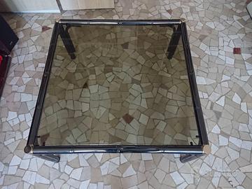 Tavolino Soggiorno in vetro Hollywoord Regency