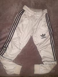 Pantalone XS adidas chile20 bianco panna marroni