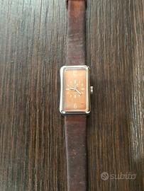 Orologio Vintage Cronel tank meccanico carica man.