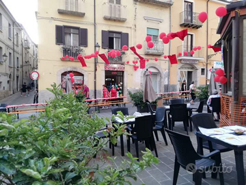 Attività di pizzeria e bar, centro storico Isernia