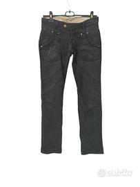 Jeans a vita bassa donna Replay colore nero 42