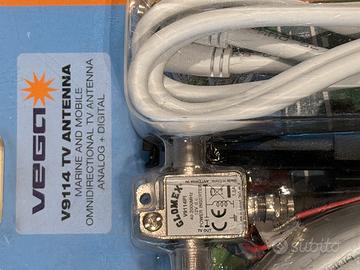 Antenna Tv per camper Glomex Modello Vega