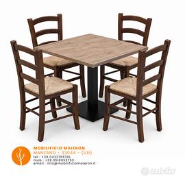 Sedie e Tavoli Per Arredo Bar Ristorante cd0078