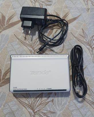 Switch di rete Tenda S105 5 porte (Fast Ethernet) 