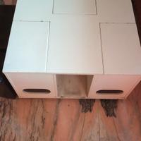 Mobiletto vintage porta giradischi