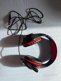 Cuffie gaming con microfono