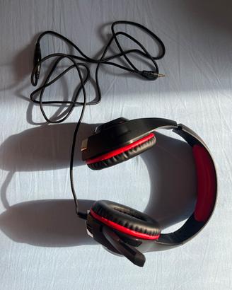 Cuffie gaming con microfono