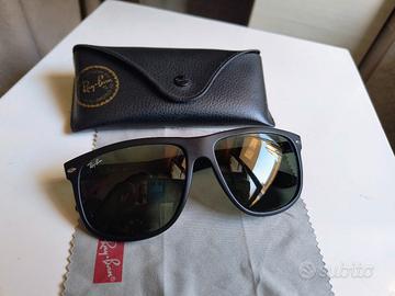 occhiali rayban matt black 