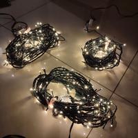 Lucine natalizie decorative 10 metri 3 set