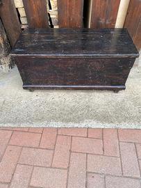 Panca baule legno