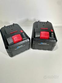 2 batterie Parkside performance 8Ah 20v nuove