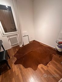 Tappeto KOLDBY ikea in pelle di mucca marrone