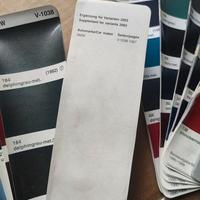 Mazzette colori auto d epoca BMW vintage officina