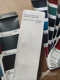 Mazzette colori auto d epoca BMW vintage officina