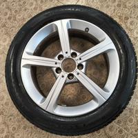 4 CERCHI LEGA MERCEDES da 17 e 4 GOMME HANKOOK