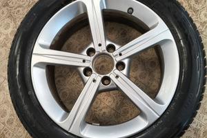 4 CERCHI LEGA MERCEDES da 17 e 4 GOMME HANKOOK