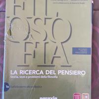 Libro scolastico di filosofia
