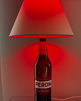 Lampada Artigianale Bottiglia Peroni 76 cl