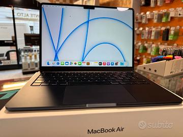 MACBOOK AIR 13 2022 M2 8GB-256GB SSD CON GARANZIA