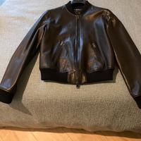 GIUBBOTTO IN VERA PELLE DI ANNA ROCK MILANO