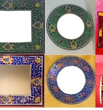 Specchi a mosaico Il Tucano, e altro