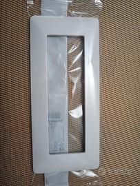 Placca bianca Bticino 19,5x9 