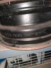 cerchioni in ferro 15" per Fiesta