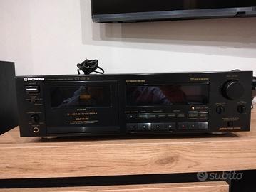 Pioneer CT-676 cassette 3 testine revisionata