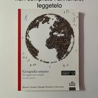 geografia umana libro seconda edizione
