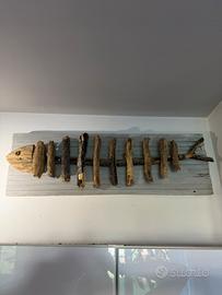 Pesce stilizzato driftwood