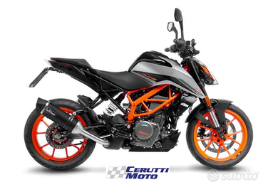 Scarico Leovince LV ONE EVO BLACK KTM Duke 125 390
