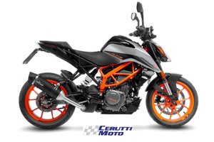 Scarico Leovince LV ONE EVO BLACK KTM Duke 125 390