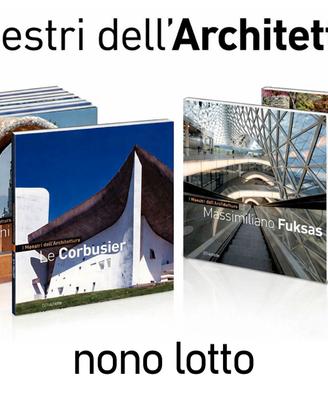 Opera "Maestri dell'Architettura" (Hachette) 9/10