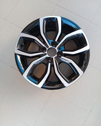 cerchio e gomma  16 pollici  clio  