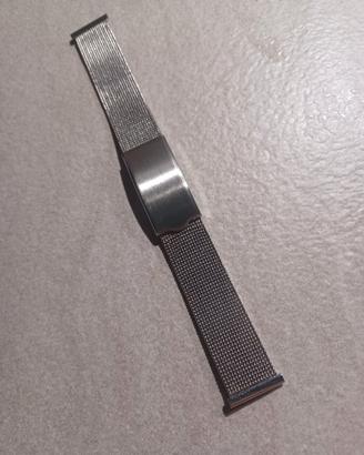 bracciale maglia milanese acciaio 18 mm
