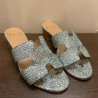 Sandali bassi azzurru Frey