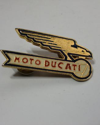 Distintivo / Moto Ducati / giacca / accaio / anni