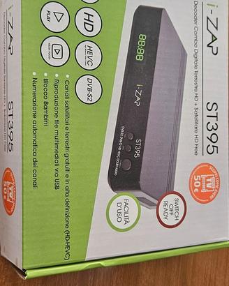 i - ZAP decoder DVB T2  DVB S2  HVEC