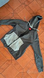 Felpa con zip e cappuccio Guess