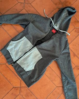 Felpa con zip e cappuccio Guess