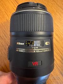 Nikon AF-S Micro 105 mmf/2.8G ED VR