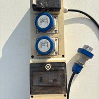 Quadro elettrico certificato di distribuzione asc